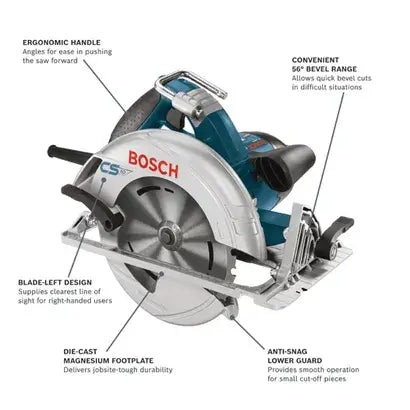 Bosch 7-1/4 In. 15 A Circular Saw CS10