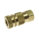 1/4″ Industrial Coupler, 1/4″ MPT