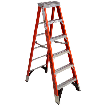6ft Type IAA Fiberglass Stepladder