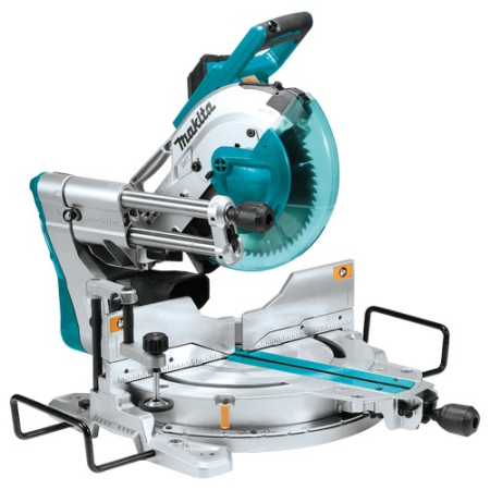 10″ Dual‑Bevel Sliding Compound Miter Saw with Laser