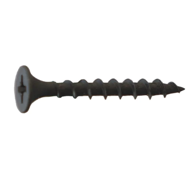 1060C – #10 X 6” Black Coarse Screws .5M – #10 x 6″ Coarse Thread Drywall Screw – Black Phosphate, Pkg 1000