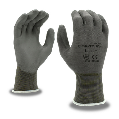 Cor-Touch Lite Gray Nylon Gloves