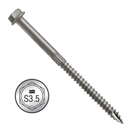 SDS25312 – 3 1/2″ SDS Simpson Strong Tie Connector Screw 900Ct