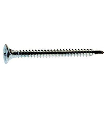 SDZ300 – Pro-Twist #8 x 3″ Phillips Bugle Head Fine Thread Zinc Plated Self Drilling Drywall Screw