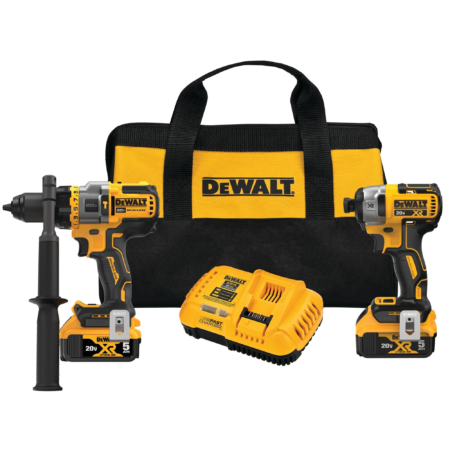 DEWALT 20V Max Brushless Cordless 2-Tool Kit Including Hammer Drill/Driver