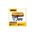DEWALT Impact Driver Socket Adapter Set, 10-Piece 3/8″ & 1/2″ Drive Metric