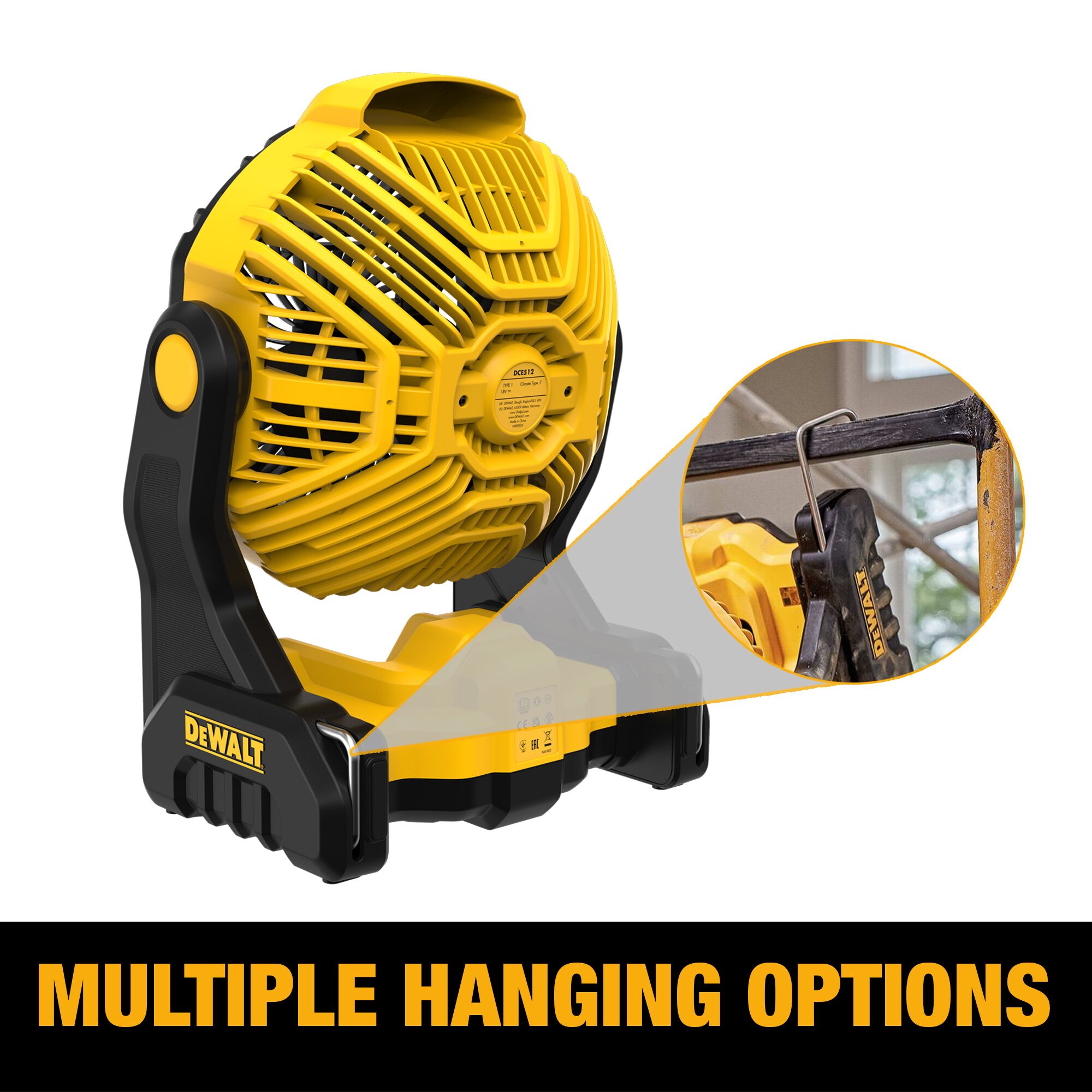 11 in. Corded/Cordless Jobsite Fan (Tool Only)
