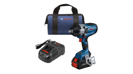 PROFACTOR 18V Connected 1/2 In. Impact Wrench Kit with Friction Ring and (1) CORE18V 8.0 Ah PROFACTOR Performance Battery
