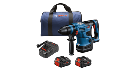 PROFACTOR 18V Connected-Ready SDS-plus® Bulldog™ 1-1/4 In. Rotary Hammer with (2) CORE18V 8.0 Ah PROFACTOR Performance Batteries
