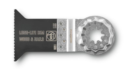 Fein E-Cut Long-Life 221 Saw Blade with Bi Metal Teeth Set for All Woods Plasterboard and Plastic Materials