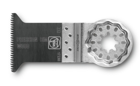 Oscillating Starlock Saw Blade E-Cut Precision Bi-Metal 50X50Mm (3-Pack)