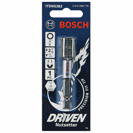 Bosch ITDNS382 Driven 3/8-in. x 2-9/16-in. Impact Nutsetter