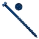 TTN18114H 3/16″ X 1 1/4″ HEX HEAD BLUE TITEN CONCRETE AND MASONRY SCREWS 100/PK