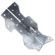 Simpson Strong-Tie LUC ZMAX Galvanized Face-Mount Concealed-Flange Joist Hanger for 2×10 Nominal Lumber