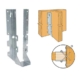 Simpson Strong-Tie LUS210Z ZMax® Double Shear Joist Hanger