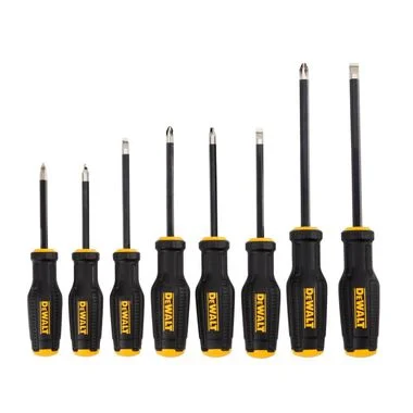 DEWALT TOUGHSERIES Screwdriver Set 8pc