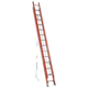 24ft Type IA Fiberglass D-Rung Extension Ladder D6224-2