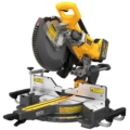 Yellow DEWALT sliding miter saw