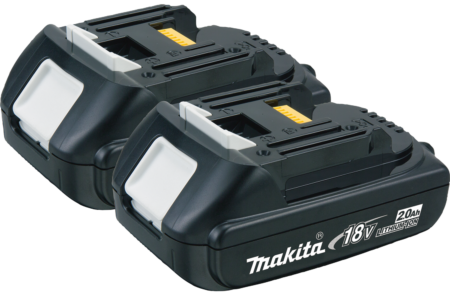 Makita 18V LXT 2.0 Ah Compact Lithium-Ion Battery 2-Pack Item (BL1820-2)